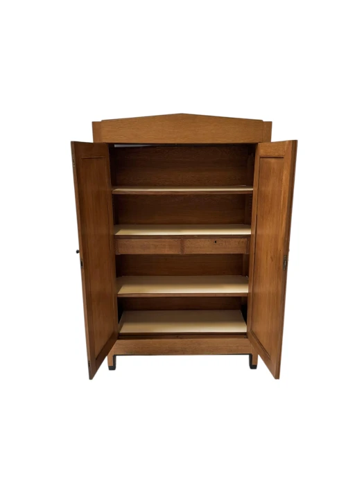 Art Deco Amsterdamse School Armoire by Hildo Krop for Gebroeders Monsieur